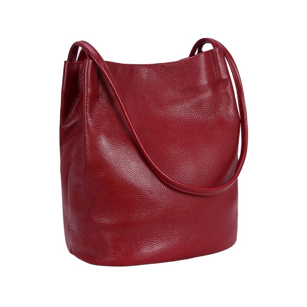 Genuine Leather Shoulder Bag 